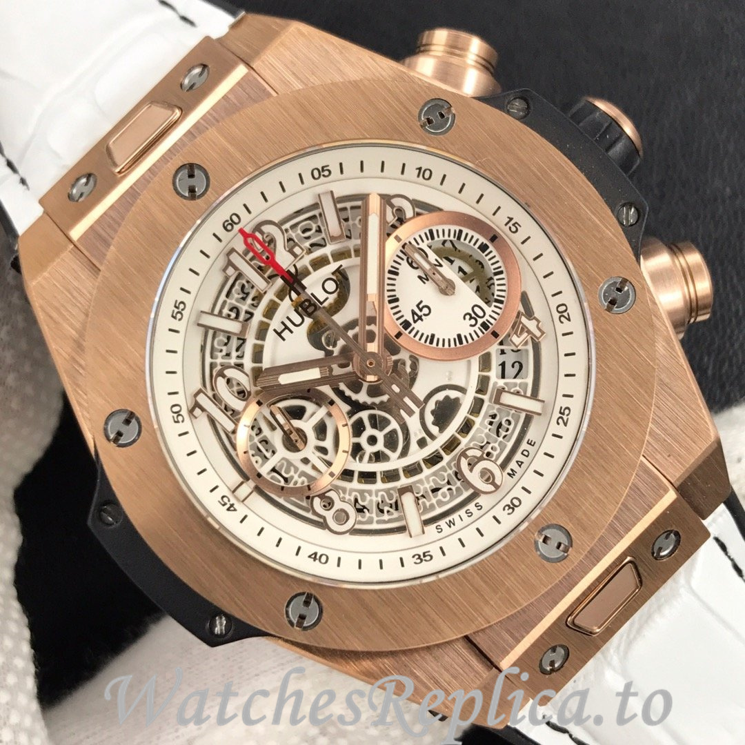 Hublot Replica 411.NM.1170.RX Rubber strap 45MM - WatchesReplica.is
