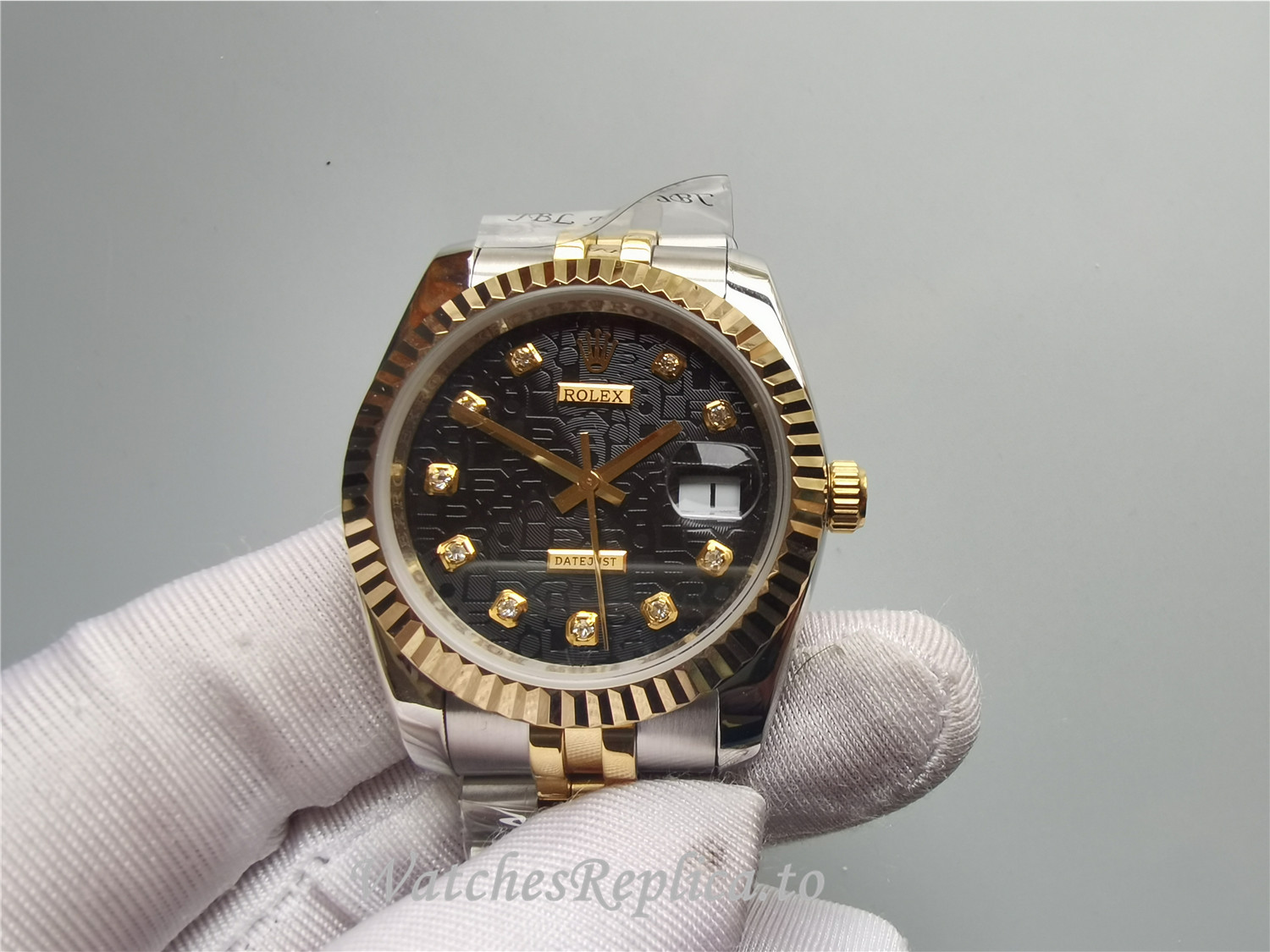 Rolex DateJust Replica 116233 Brown Dial - WatchesReplica.is