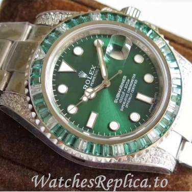 Swiss Rolex Submariner Replica 116610 Stainless steel strap 40MM - WatchesReplica.is