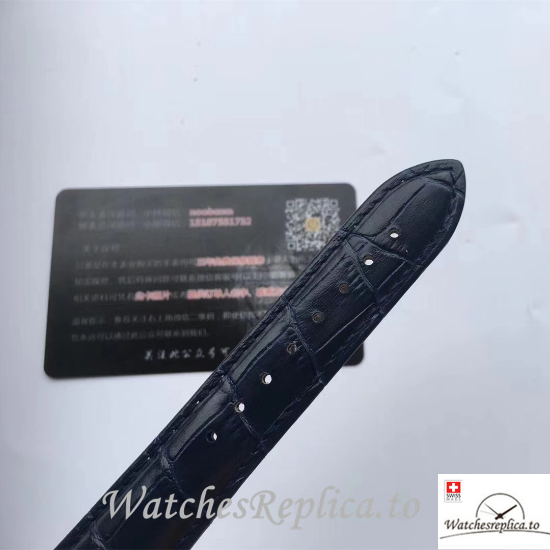 Swiss Rolex Cellini 50519-0013 Leather strap 39MM - WatchesReplica.is