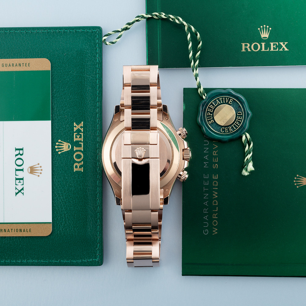 Rolex Daytona Rose Dial 116505 - WatchesReplica.is