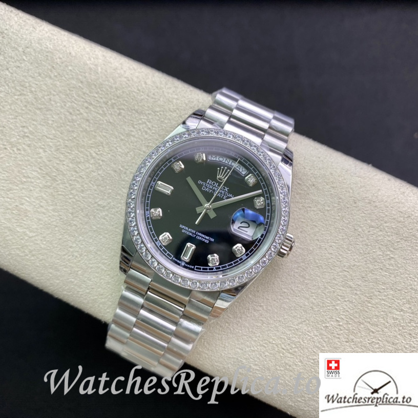 Swiss Rolex Datejust Replica 126233 Stainless steel strap 36MM - WatchesReplica.is
