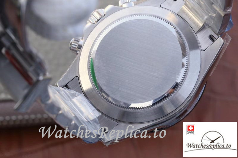 Swiss Rolex Daytona Cosmograph Replica 116506 Silver Strap 40MM - WatchesReplica.is