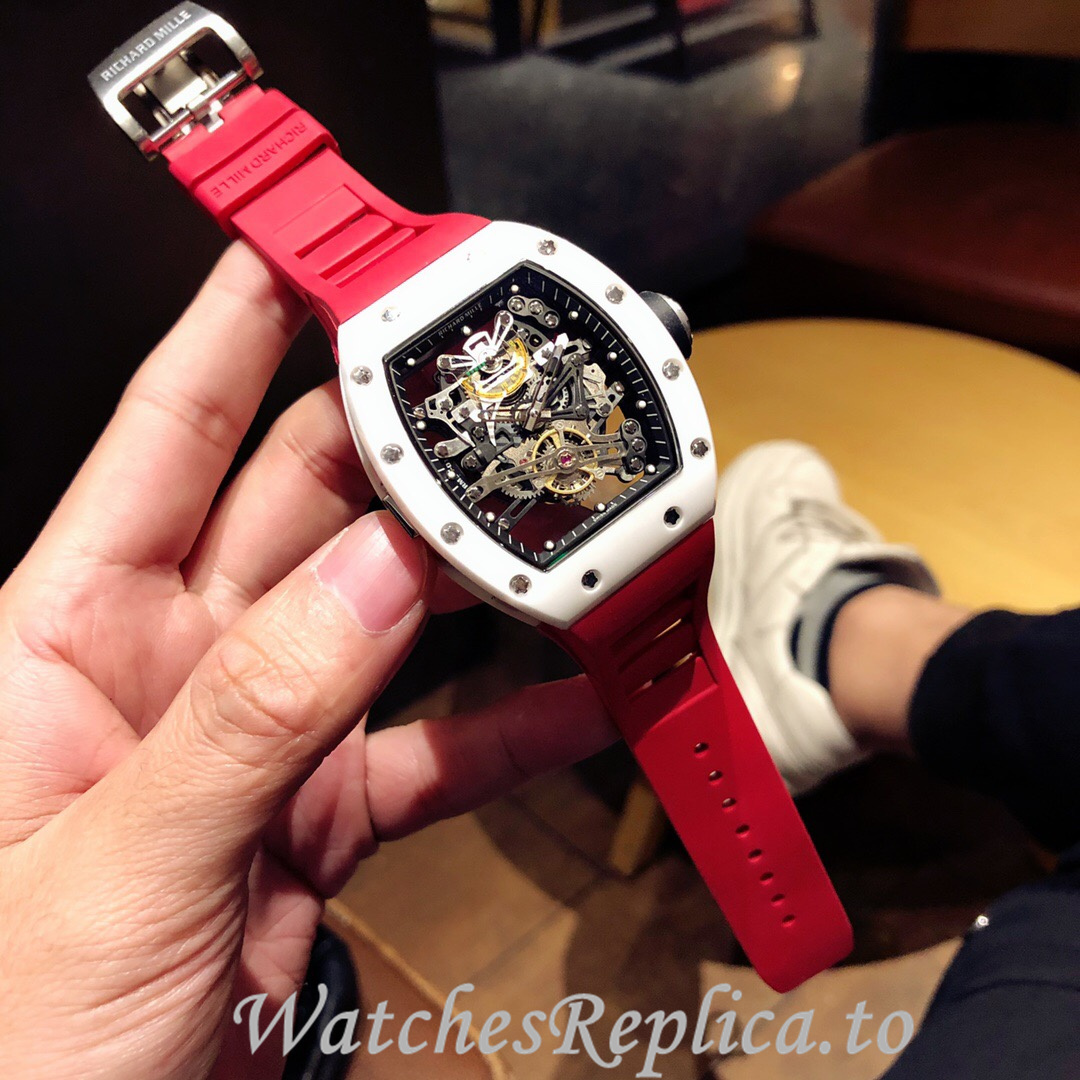 Richard Mille Replica RM38-01 Rubber strap 48MM - WatchesReplica.is