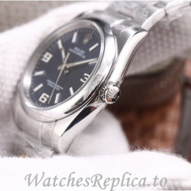 Swiss Rolex Oyster Perpetual Replica 116000 Stainless steel strap 36MM - WatchesReplica.is