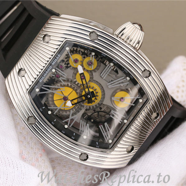 Richard Mille Replica RM018 Rubber strap 48MM - WatchesReplica.is