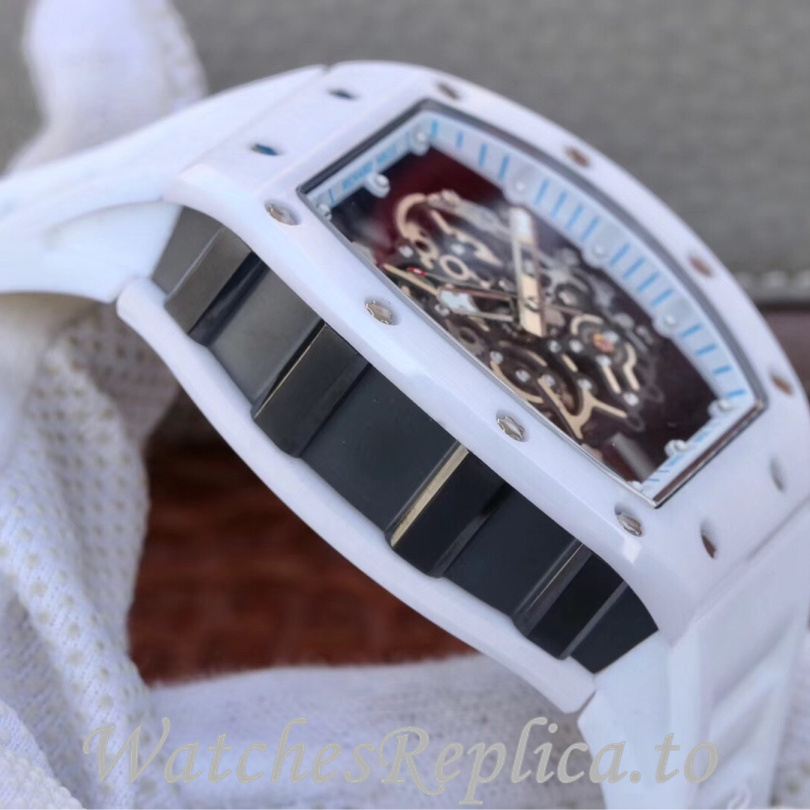 Richard Mille Replica RM055 Rubber strap 50MM - WatchesReplica.is