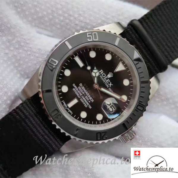 Swiss Rolex Yacht-Master Replica 268655 Nylon strap 40MM - WatchesReplica.is