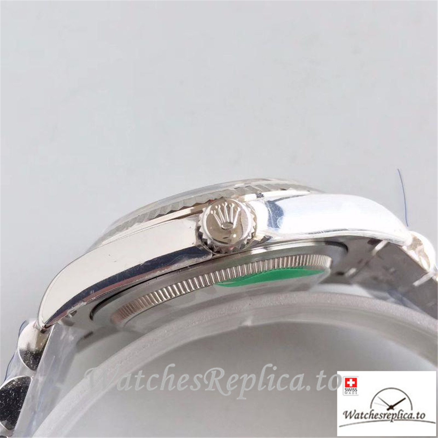 Swiss Rolex Datejust Replica 116334 001 Black Dial 41MM - WatchesReplica.is
