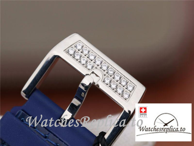 Swiss Franck Muller Vanguard Replica V45.SC.DT.AC.BL Blue Strap 44 MM × 54 MM - WatchesReplica.is