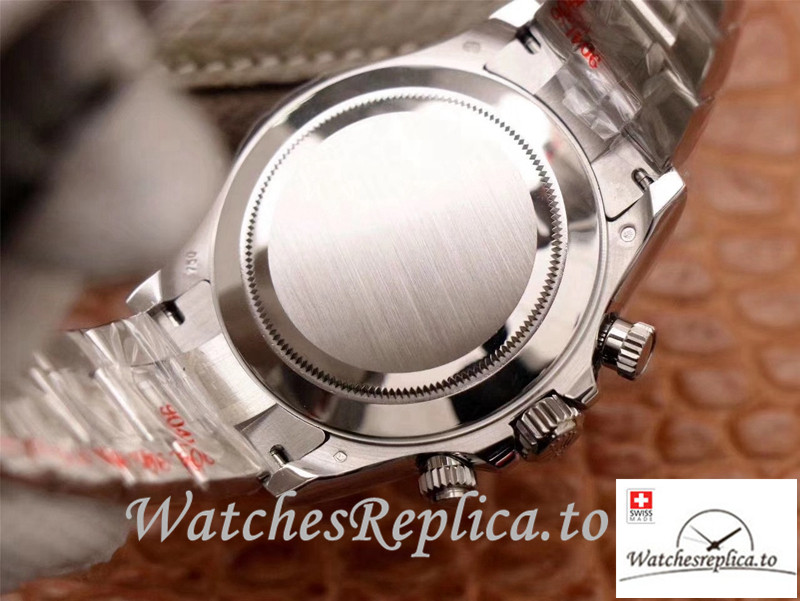 Swiss Rolex Daytona Cosmograph Replica 116509-78599 Silver Strap 40MM - WatchesReplica.is