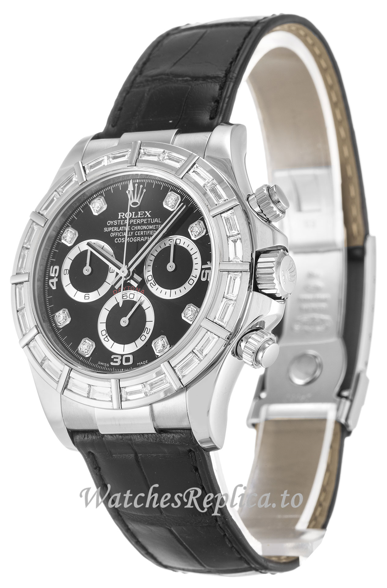 Rolex Daytona Black Diamond Dial 116589BR - WatchesReplica.is