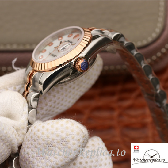 Swiss Rolex Datejust 279171-0013 Stainless steel strap 28MM - WatchesReplica.is