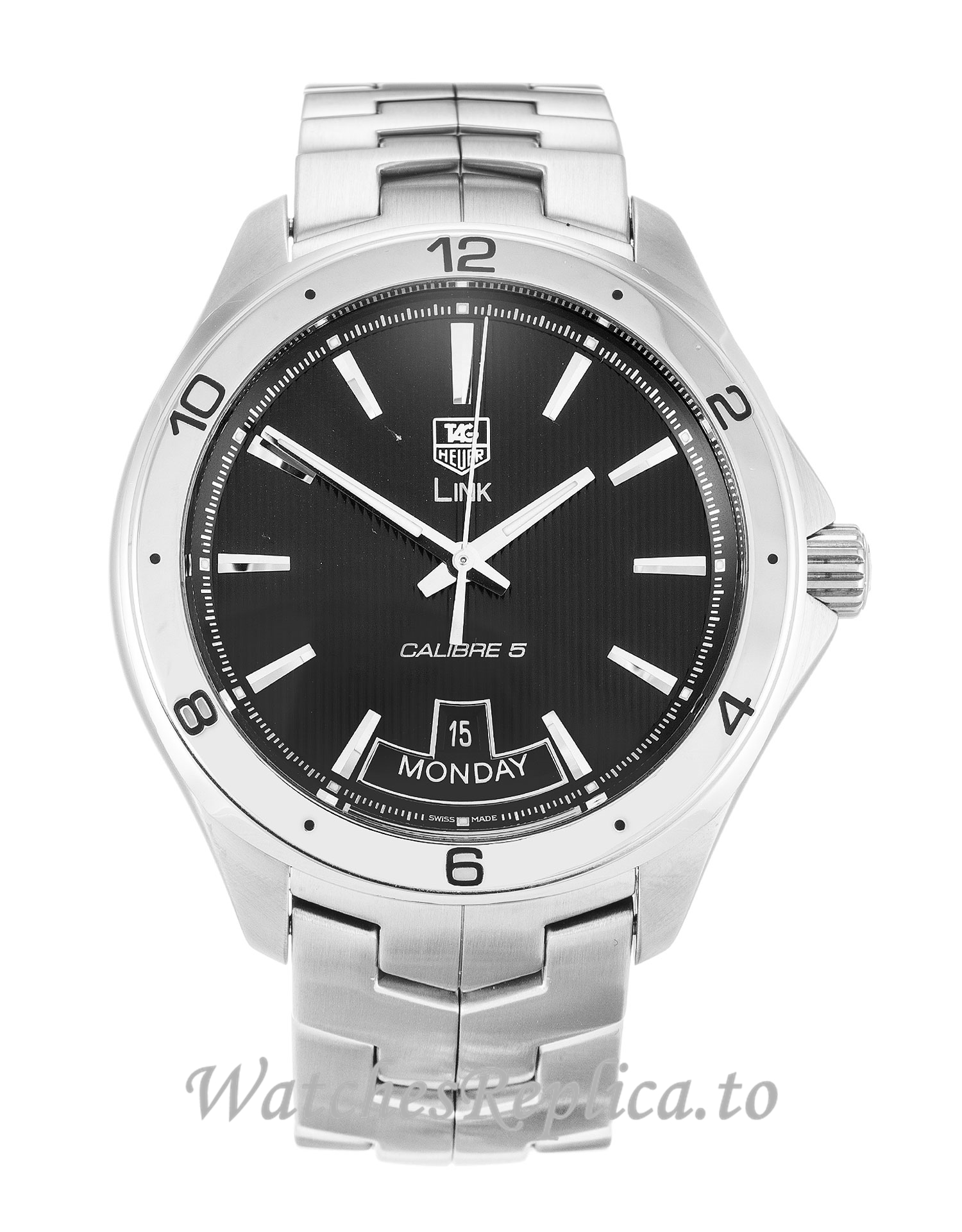 Tag Heuer Link Black Dial WAT2010.BA0951 42 MM - WatchesReplica.is