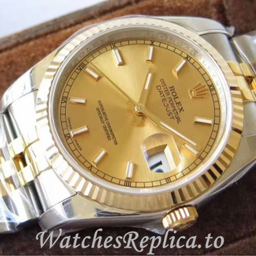 Swiss Rolex Datejust Replica 116233 Stainless steel strap 36MM - WatchesReplica.is