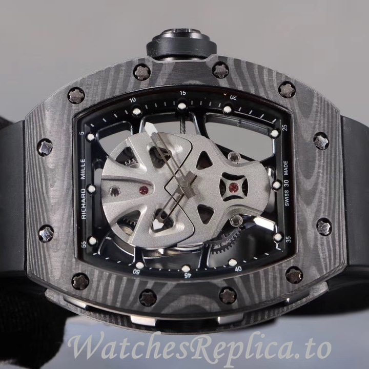 Richard Mille Replica RM52-06 Rubber strap 50MM - WatchesReplica.is