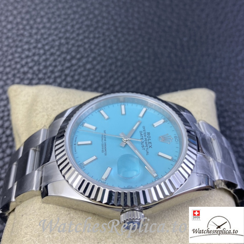 Swiss Rolex Datejust 126334 Replica Stainless steel strap 41MM - WatchesReplica.is