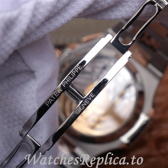 Patek Philippe Replica Nautilus 5980 Stainless steel strap 40.5MM - WatchesReplica.is