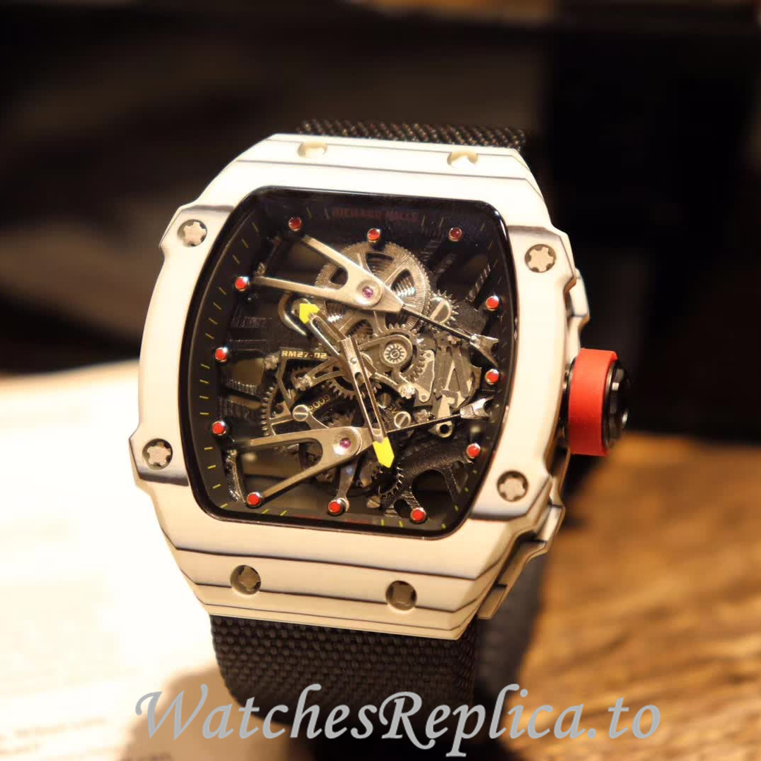 Richard Mille Replica RM27-02 Canvas strap 49MM - WatchesReplica.is