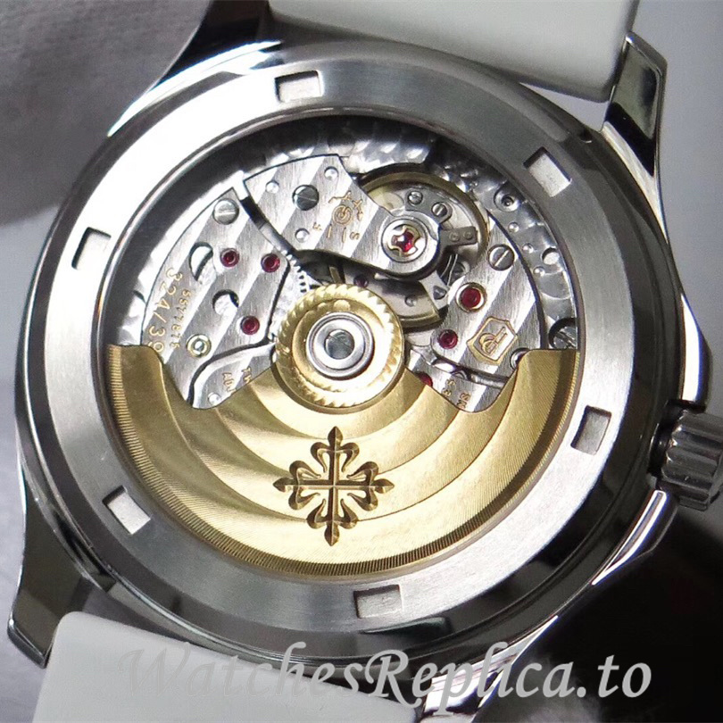 Patek Philippe Replica Aquanaut Rubber strap 35.6MM - WatchesReplica.is