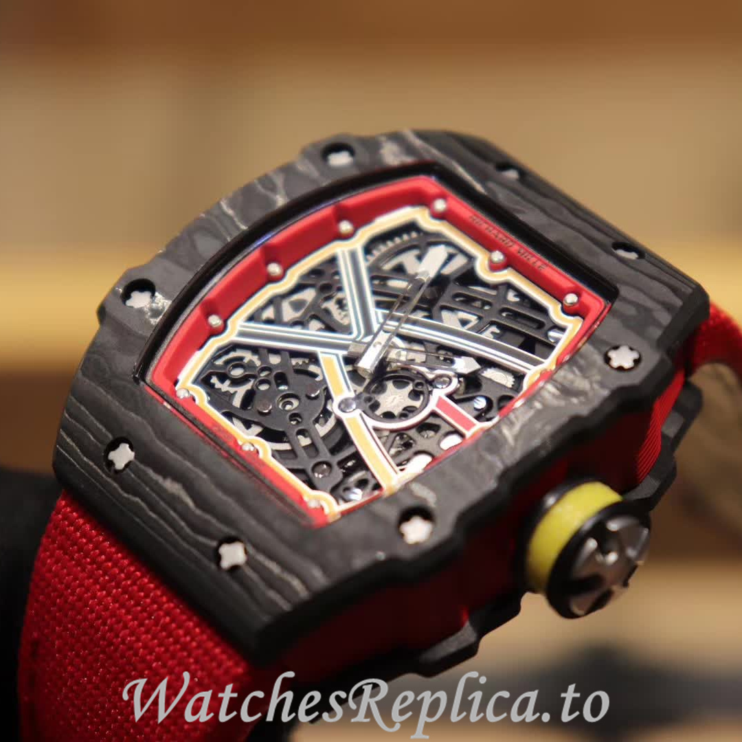 Richard Mille Replica RM67-02 Canvas strap 38.70x47.52MM - WatchesReplica.is