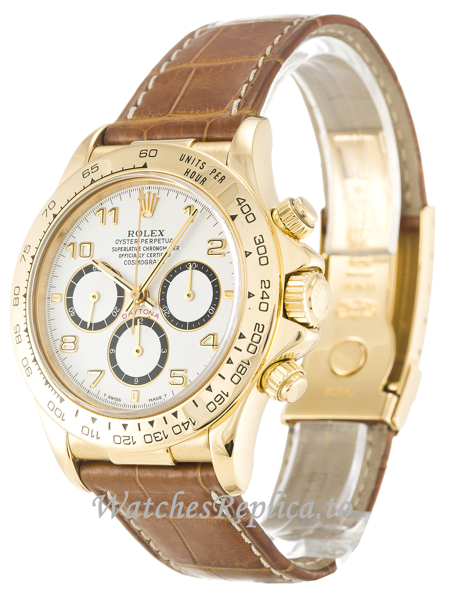Rolex Daytona White Dial 16518 40MM - WatchesReplica.is