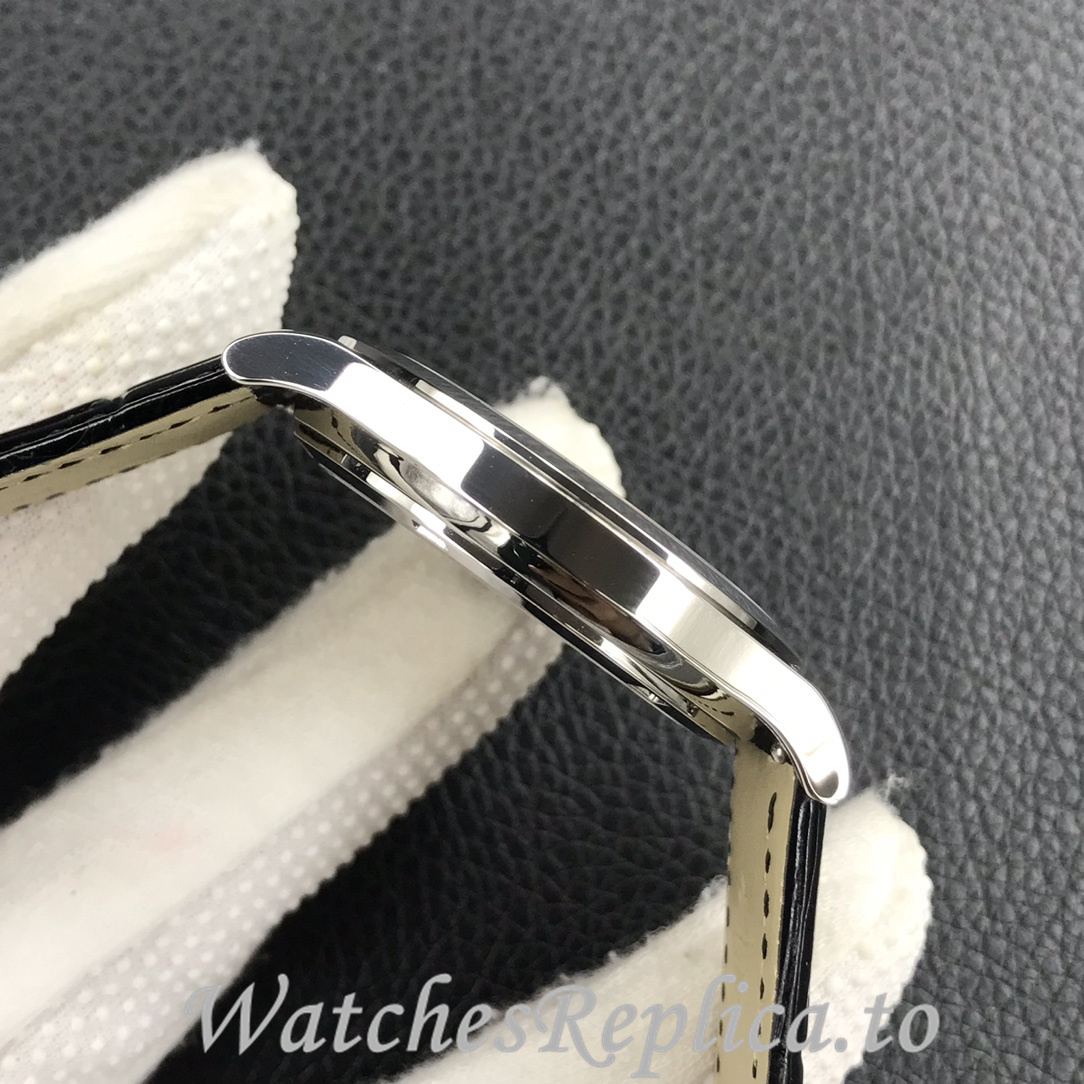 Patek Philippe Replica 5077P Leather strap 38.6MM - WatchesReplica.is
