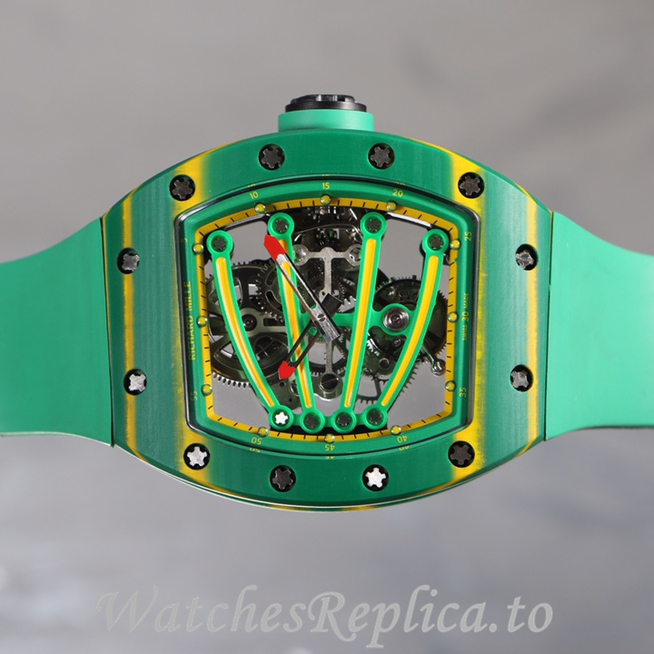 Richard Mille Replica RM59-01 Rubber strap 51MM - WatchesReplica.is