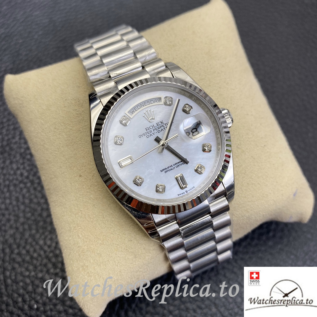 Swiss Rolex Datejust Replica 126233 Stainless steel strap 36MM - WatchesReplica.is