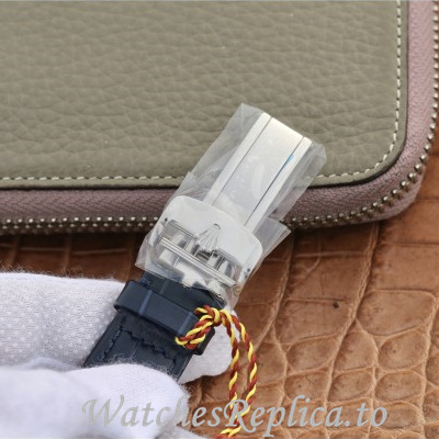 Swiss Rolex Day Date Replica 118135 Leather strap 36MM - WatchesReplica.is