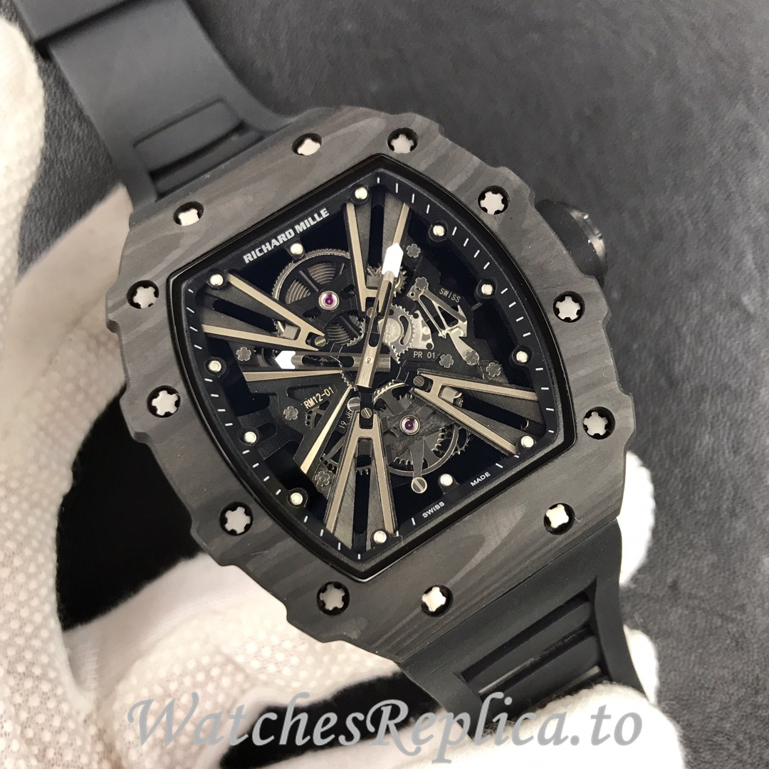 Richard Mille Replica RM12-01 Rubber strap 50MM - WatchesReplica.is