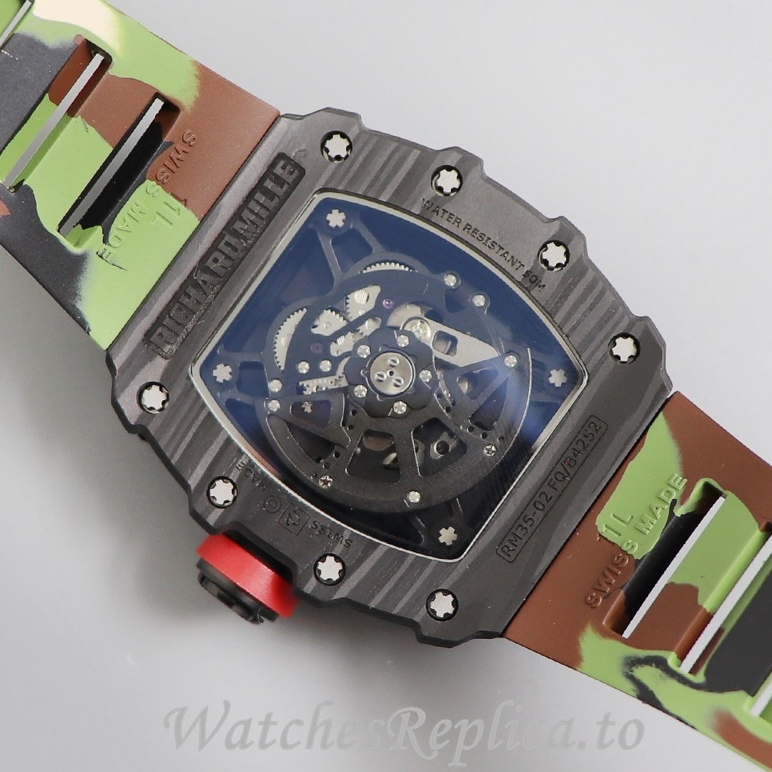 Richard Mille Replica RM35-02 Rubber strap 50MM - WatchesReplica.is
