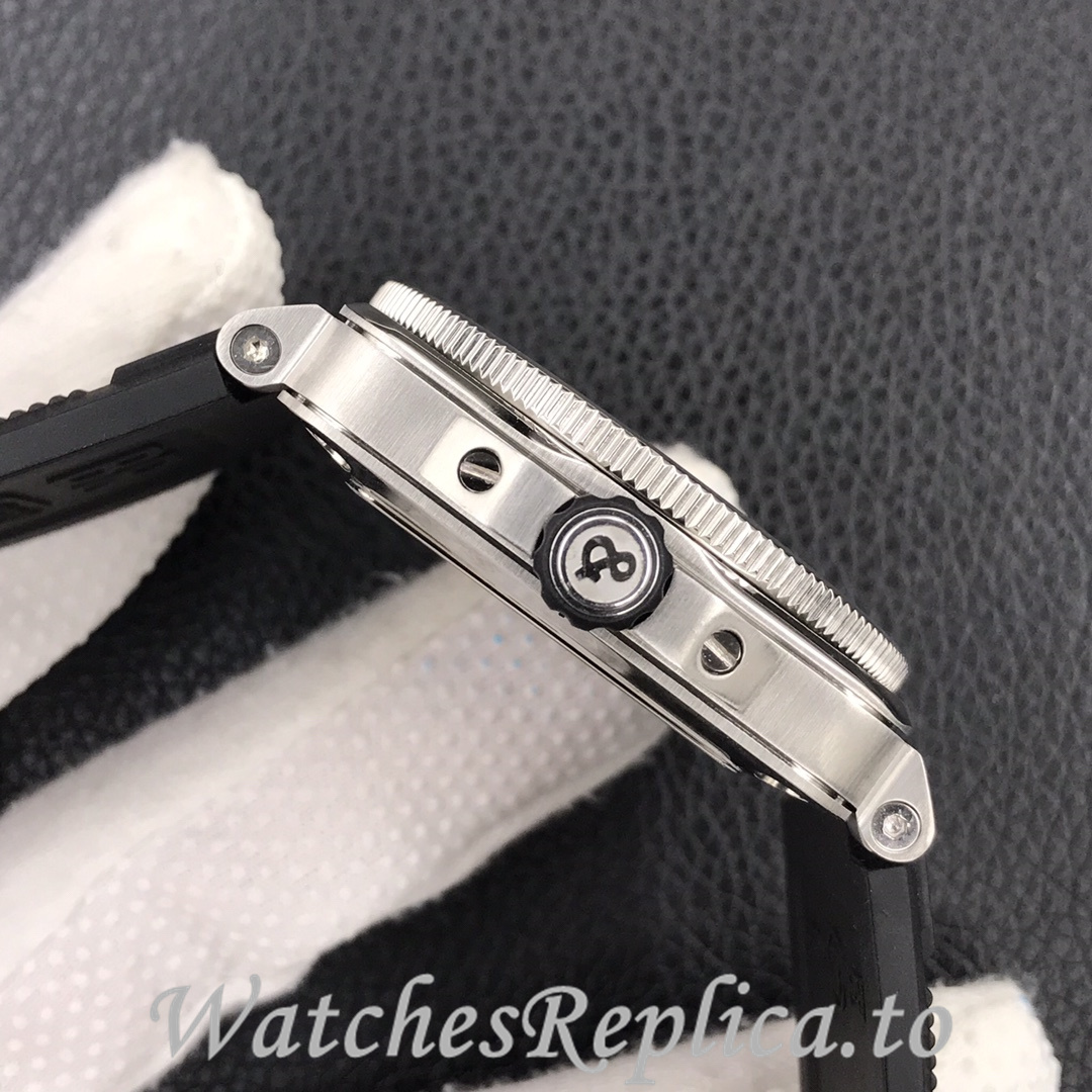 Bell Ross Replica BR 03 BR0392-D-G-BR/SCA Rubber strap 42MM - WatchesReplica.is