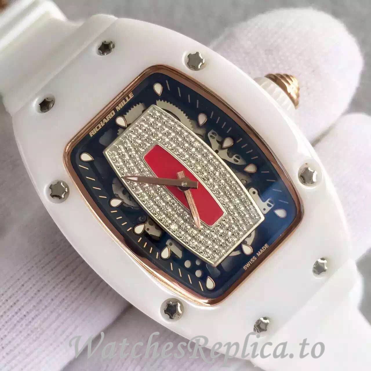 Richard Mille Replica RM07-01 Rubber strap 45MM - WatchesReplica.is
