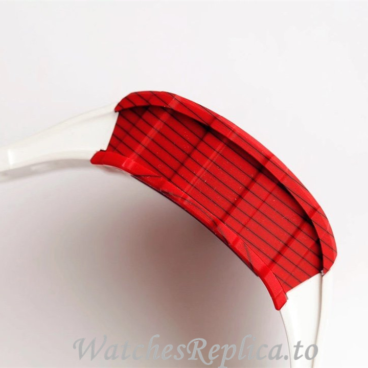 Richard Mille Replica RM011 Rubber strap 50MM - WatchesReplica.is