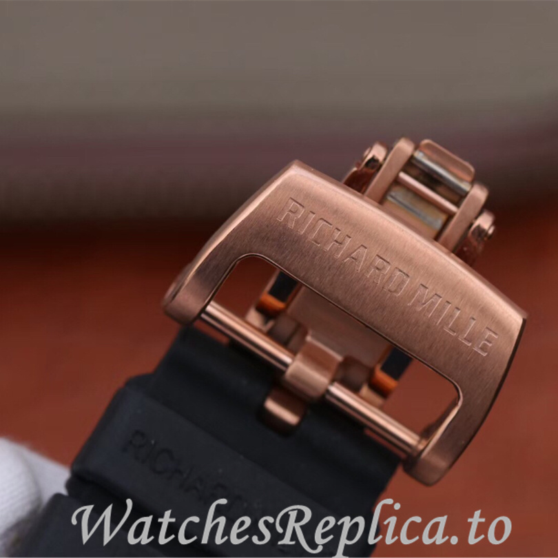 Richard Mille Replica RM52-02 Rubber strap 50MM - WatchesReplica.is