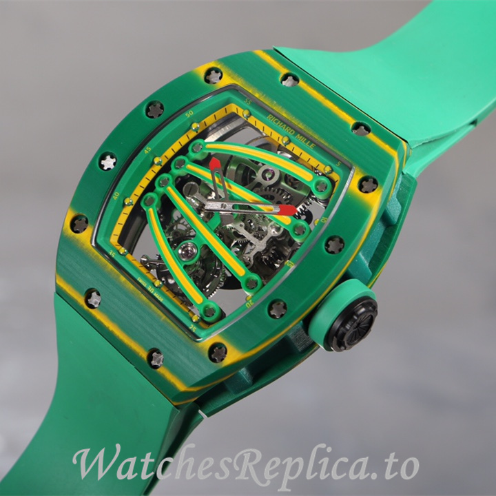 Richard Mille Replica RM59-01 Rubber strap 51MM - WatchesReplica.is