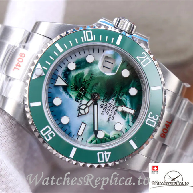 Swiss Rolex Submariner Replica Stainless steel strap 40MM - WatchesReplica.is