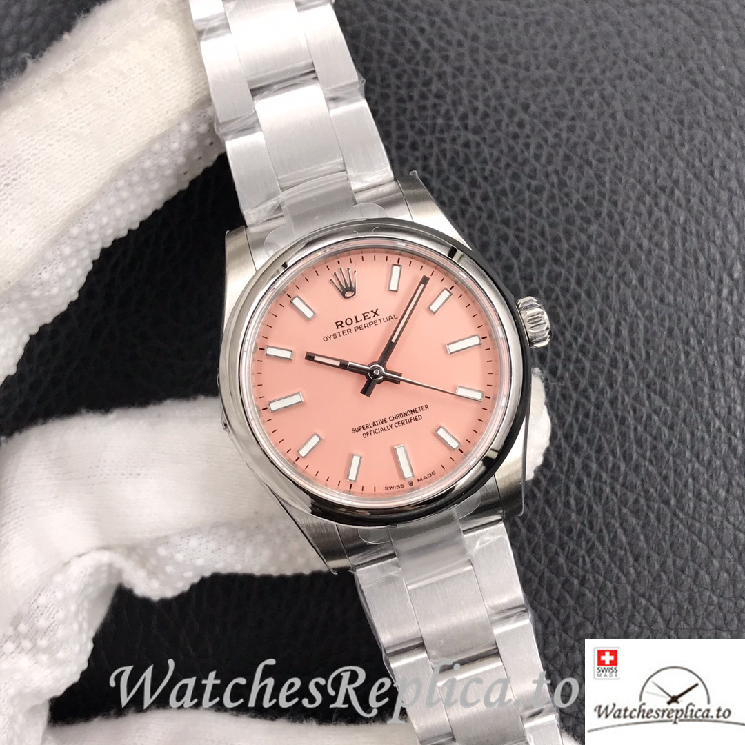 Swiss Rolex Oyster Perpetual Replica 277200 Stainless steel strap 31MM - WatchesReplica.is