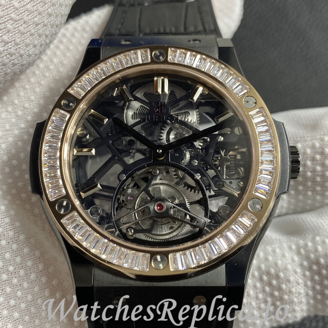 Hublot Replica Classic Fusion Leather strap 45MM - WatchesReplica.is