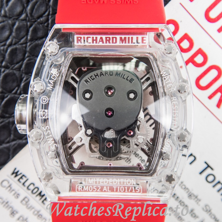 Richard Mille Replica RM052 Rubber strap 50MM - WatchesReplica.is