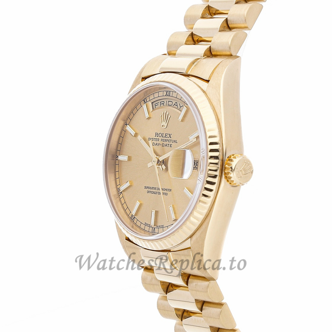 Rolex Replica Day-Date 36mm 18238 - WatchesReplica.is