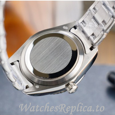 Swiss Rolex Day Date Replica 218238 Stainless steel strap 40MM - WatchesReplica.is
