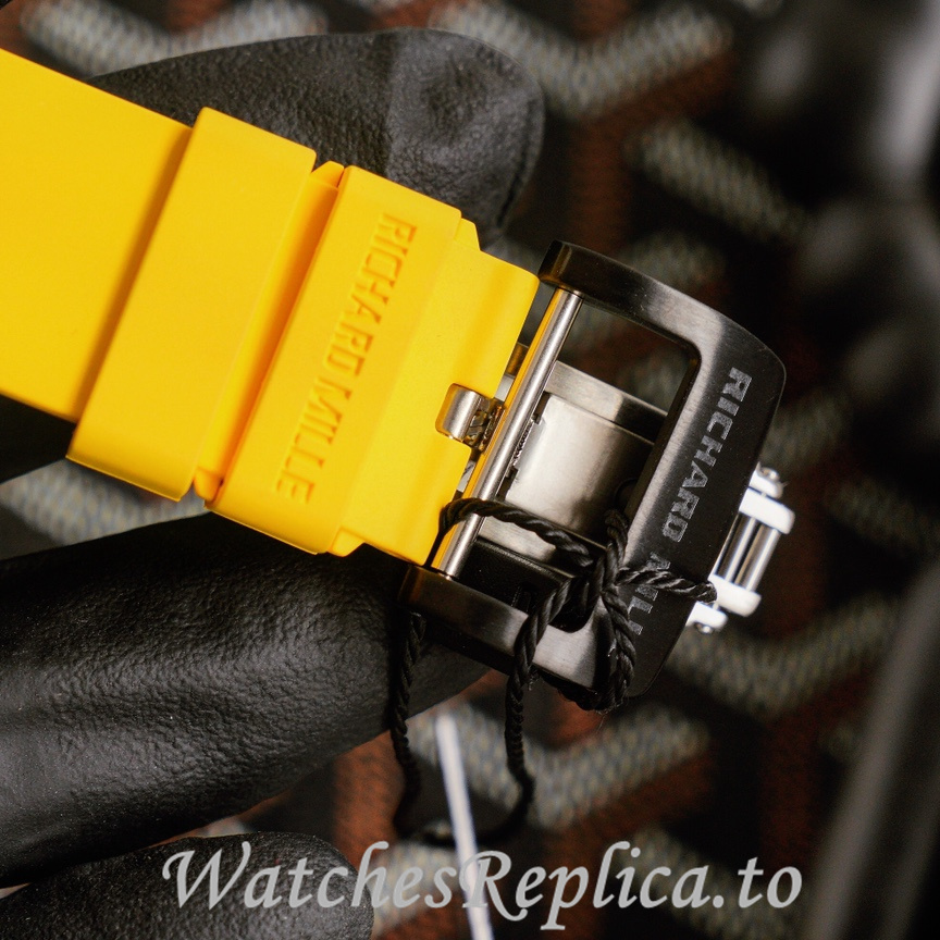 Richard Mille Replica RM019 Rubber strap 50MM - WatchesReplica.is