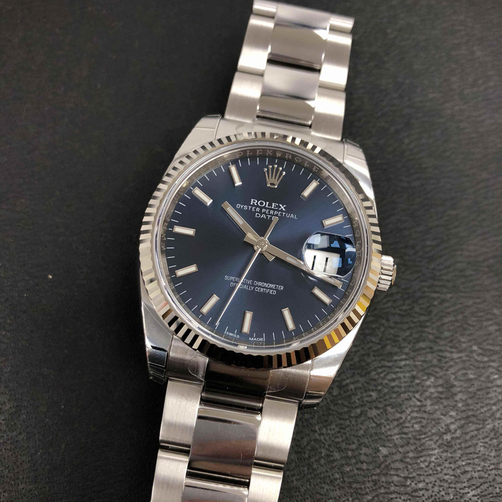 Replica Rolex Date 115234-11 34MM - WatchesReplica.is