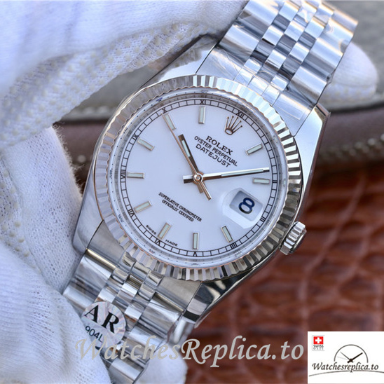 Swiss Rolex Datejust 116200-63600 Stainless steel strap 36MM - WatchesReplica.is