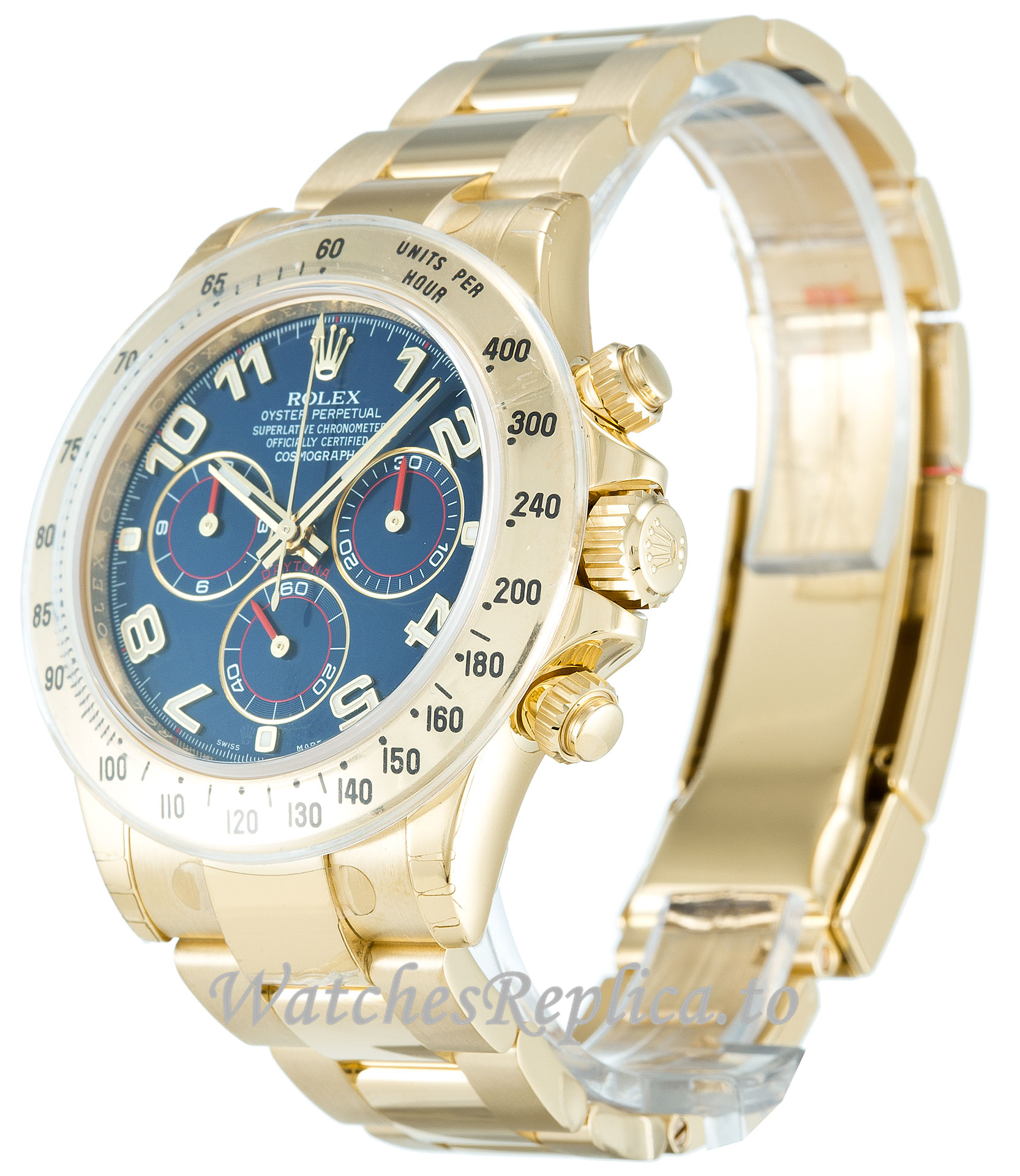 Rolex Daytona Blue Dial 116528 - WatchesReplica.is