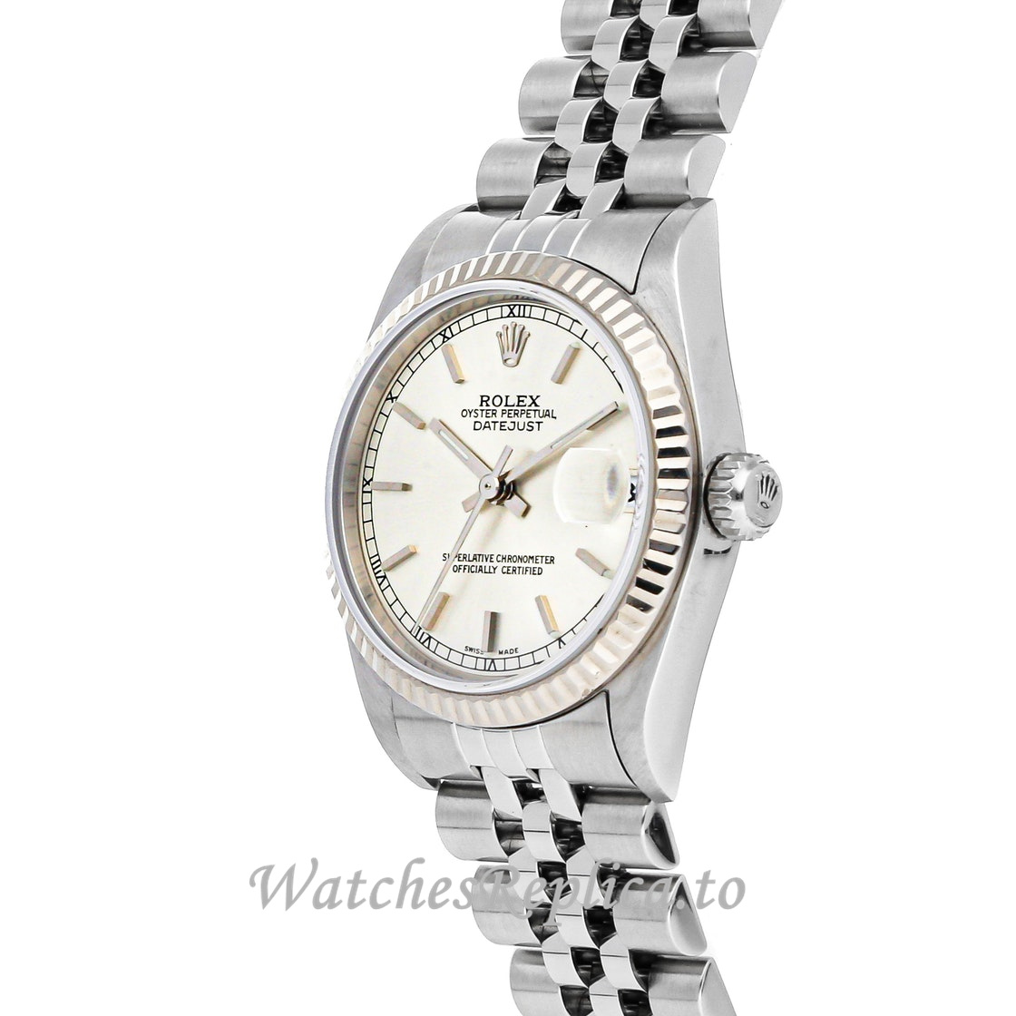 Replica Rolex Datejust 78274 31MM Silver Dial Ladies Watch - WatchesReplica.is