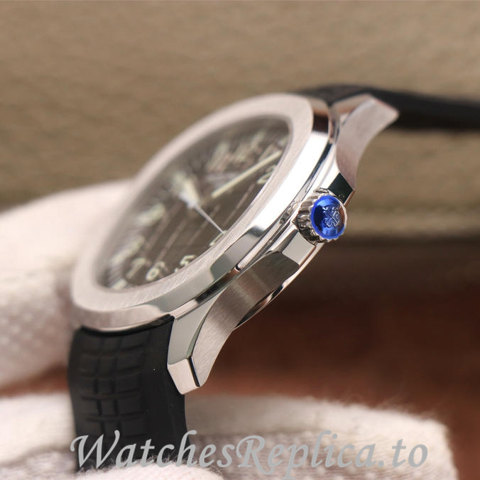 Patek Philippe Replica Aquanaut 5165 Rubber strap 40MM - WatchesReplica.is
