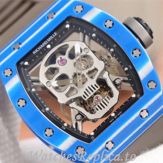 Richard Mille Replica RM52-01 Rubber strap 50MM - WatchesReplica.is